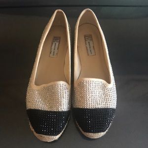 INC sequin flats
